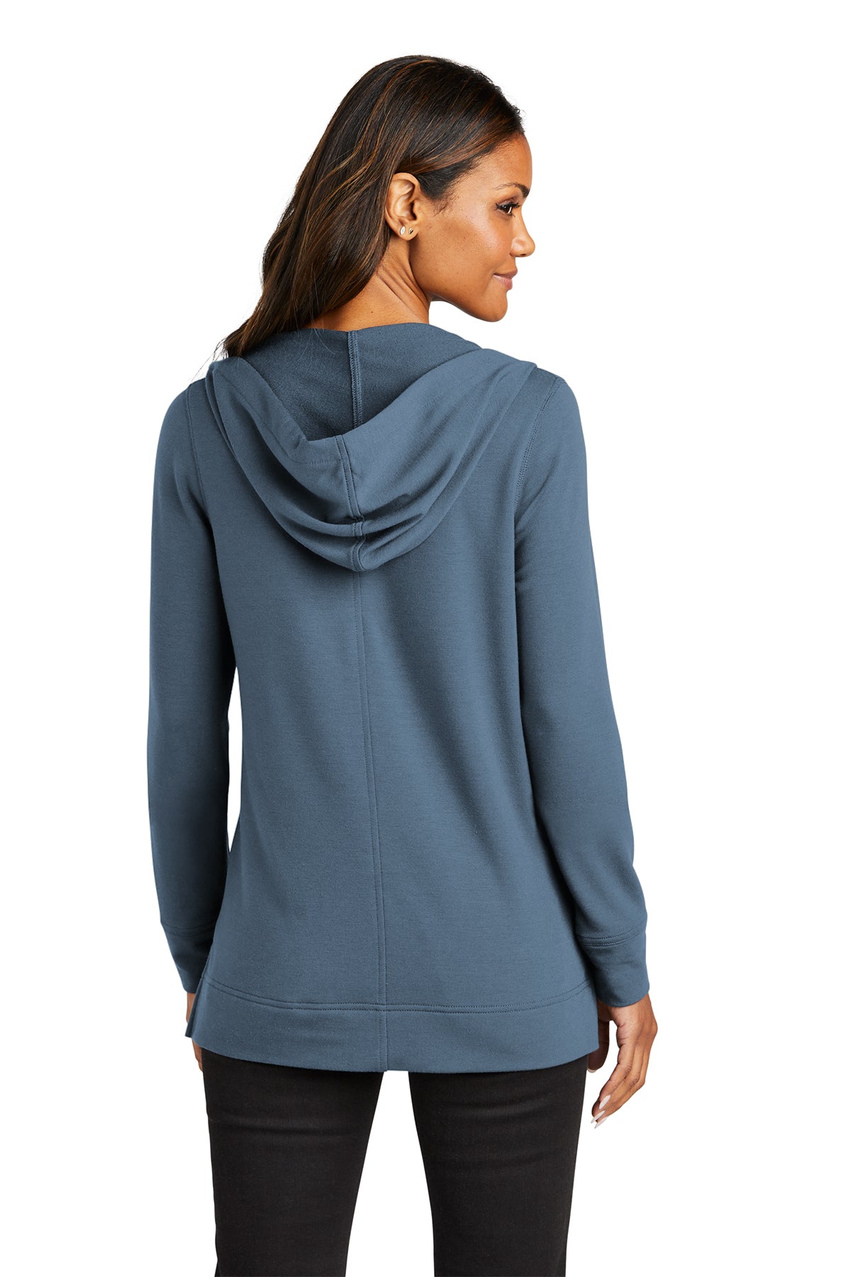 Port Authority Ladies Microterry Pullover Hoodie