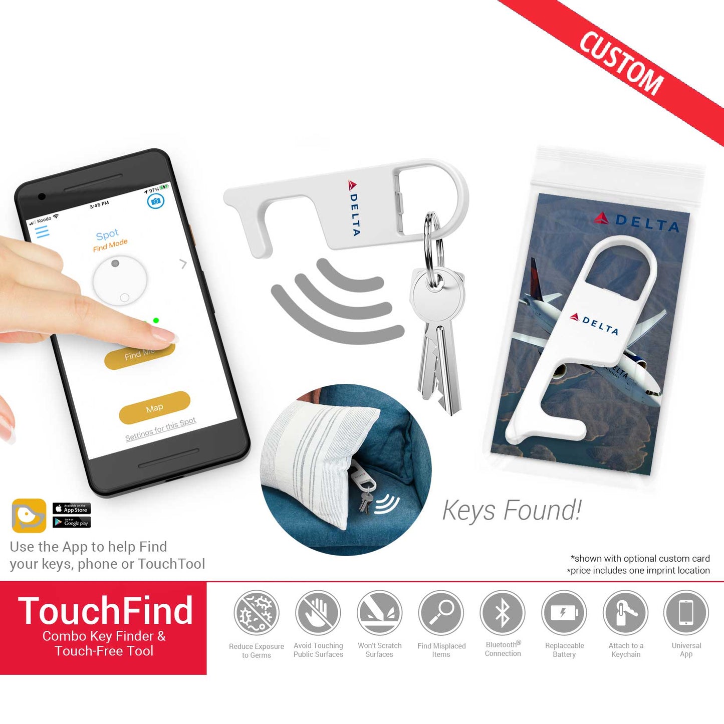 Two-Way Bluetooth Finder & TouchTool