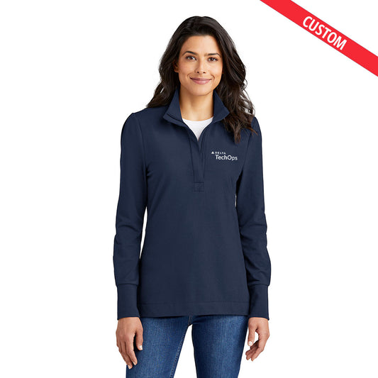 Delta Fairway Stretch 1/4 Zip Ladies