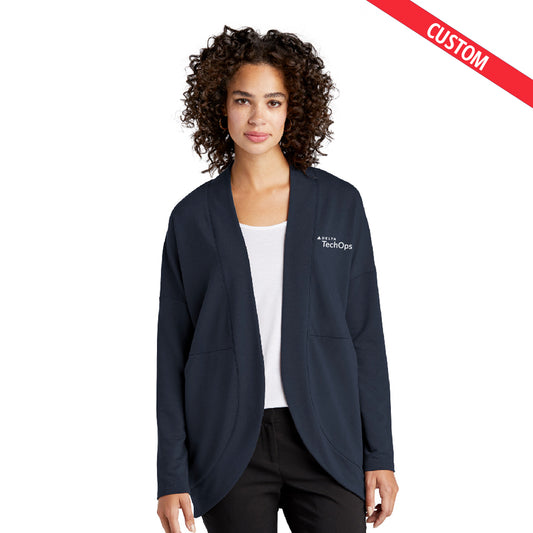MERCER+METTLE Women’s Stretch Open-Front Cardigan